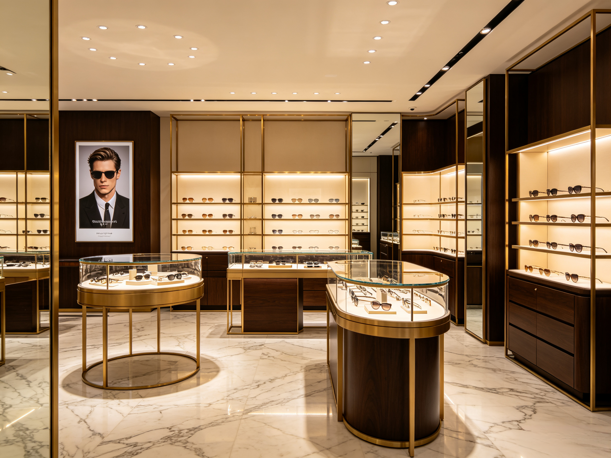 Optical,Eyewear,Sunglasses show case